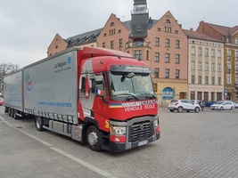En attente a la gare de Legnica (PL)
